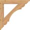 Ekena Millwork Olympic Traditional Smooth Bracket, Western Red Cedar, 3 1/2"W x 28"D x 28"H BKT04X28X28OLY01SWR - alternate 2